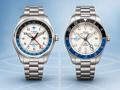 Timex 最新的 Pan Am 联名系列包括石英款和自动机械款 Waterbury GMT 腕表