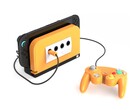带有香料橙面板的 Retro Fighters BattleDock。(图片来源：Retro Fighters/Kickstarter）