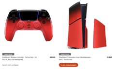 封面仍可订购，控制器在德国已经缺货（图片来源：截图/Playstation Direct）