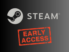 显示 Steam 徽标和早期访问印记的横幅（图片来源：Steam，有编辑）。