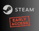 显示 Steam 徽标和早期访问印记的横幅（图片来源：Steam，有编辑）。