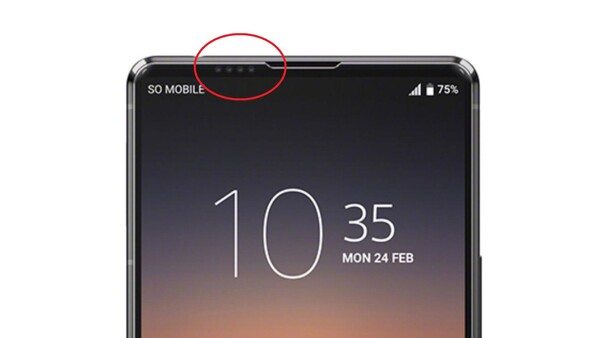 Xperia 1 V 概念超微孔布局。(图片来源：SumahoDigest）