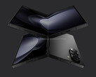 Galaxy Z Fold5 可能会有两个型号，包括Galaxy Z Fold6 Ultra。(图片来源：@OnLeaks 和 SmartPrix）