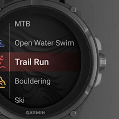 显示 Garmin 获得专利的数字表冠装置的概念效果图。(图片来源：via Gadgets & Wearables - 已编辑）