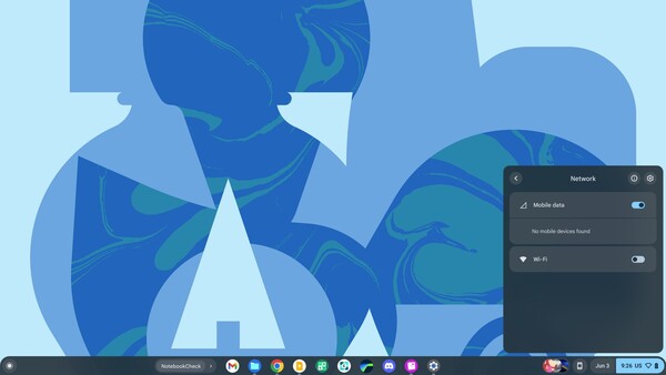 Chrome OS 的 Instant Tethering 无需输入密码即可使用手机上网。(图片来源：Habeeb Onawole Notebookcheck）