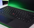 联想 ThinkPad P14s Gen 6 英特尔版的键盘（图片来源：Benjamin Herzig）