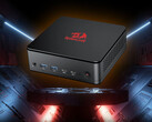 未来主义背景下的 Redragon MPC745 微型电脑