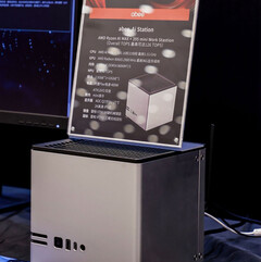 Abee AI Station 似乎比许多竞争对手的 AMD Strix Halo 迷你 PC 都要高。(图片来源：Abee via @9550pro）