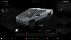Cybertruck UI 启动屏幕（图片：Andrew Goodlad/Tesla）