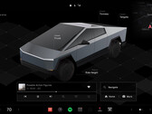Cybertruck UI 启动屏幕（图片：Andrew Goodlad/Tesla）