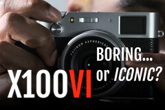 富士 X100VI 与前代产品相比在设计上没有任何变化。(图片来源:Fujifilm - 已编辑)