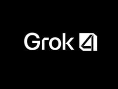 Grok 4 人工智能语言模型徽标。(图片来源：xAI）