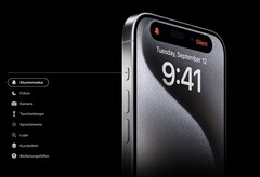 iPhone 15 Pro 的动作按钮将为 iPhone 16 升级。(图片：Apple)