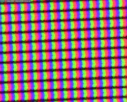 略有颗粒感的哑光IPS子像素