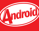 宏碁 Liquid 智能手机上显示的 Android 4.4 KitKat 徽标