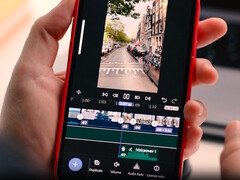 Adobe Premiere for phones 为视频编辑提供了优化的触摸界面。(图片来源：Adobe）
