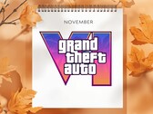 11 月日历上显示的《GTA 6》发布日期