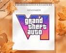 11 月日历上显示的《GTA 6》发布日期