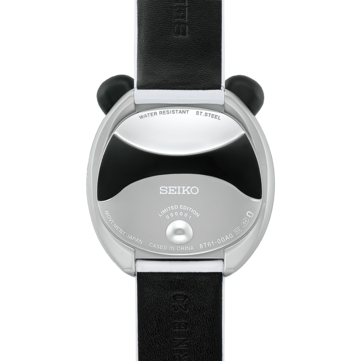 Seiko power design project 白色熊猫盘计时腕表