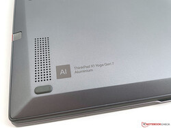 X1 Yoga G7使用了铝。