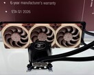 Noctua 在 Computex 2025 上展示的 AIO CPU 散热器。(图片来源：Computerbase）