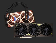 Sycom 为GeForce RTX 5080 配备了 AIO 水冷系统和 Noctua 风扇(图片来源:Sycom)