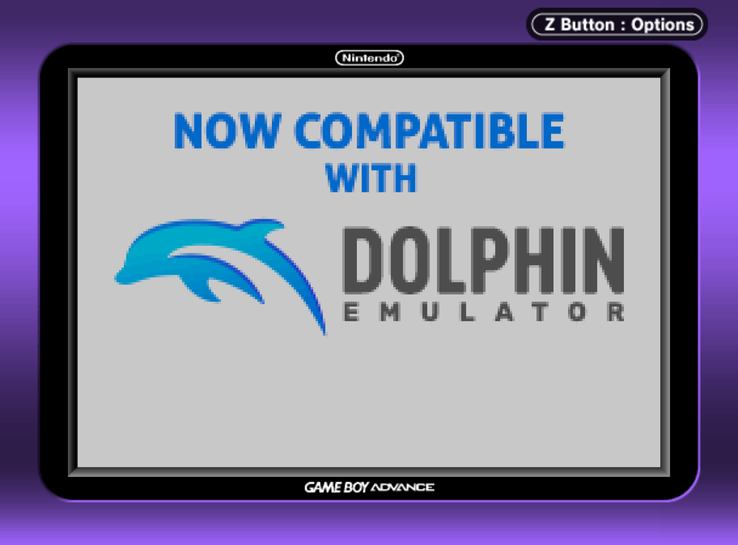 Dolphin 的官方 GBA 玩家图标。