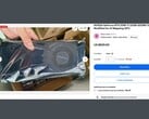 eBay上这款针对AI进行优化的Nvidia GeForce RTX 2080 Ti Turbo 22GB GDDR6显卡的商品页面