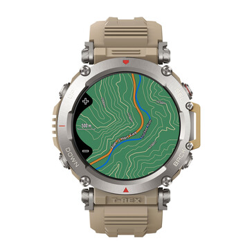 Amazfit 等高线地图功能。(图片来源：Amazfit）