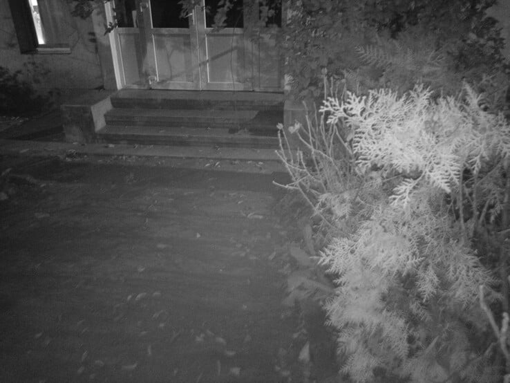 夜间摄影：夜视摄像机（图片来源：Sergey Tarasov - Notebookcheck）