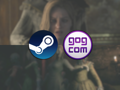 两款 Remothered 游戏的截图,上面有 Steam 和 GOG 徽标。