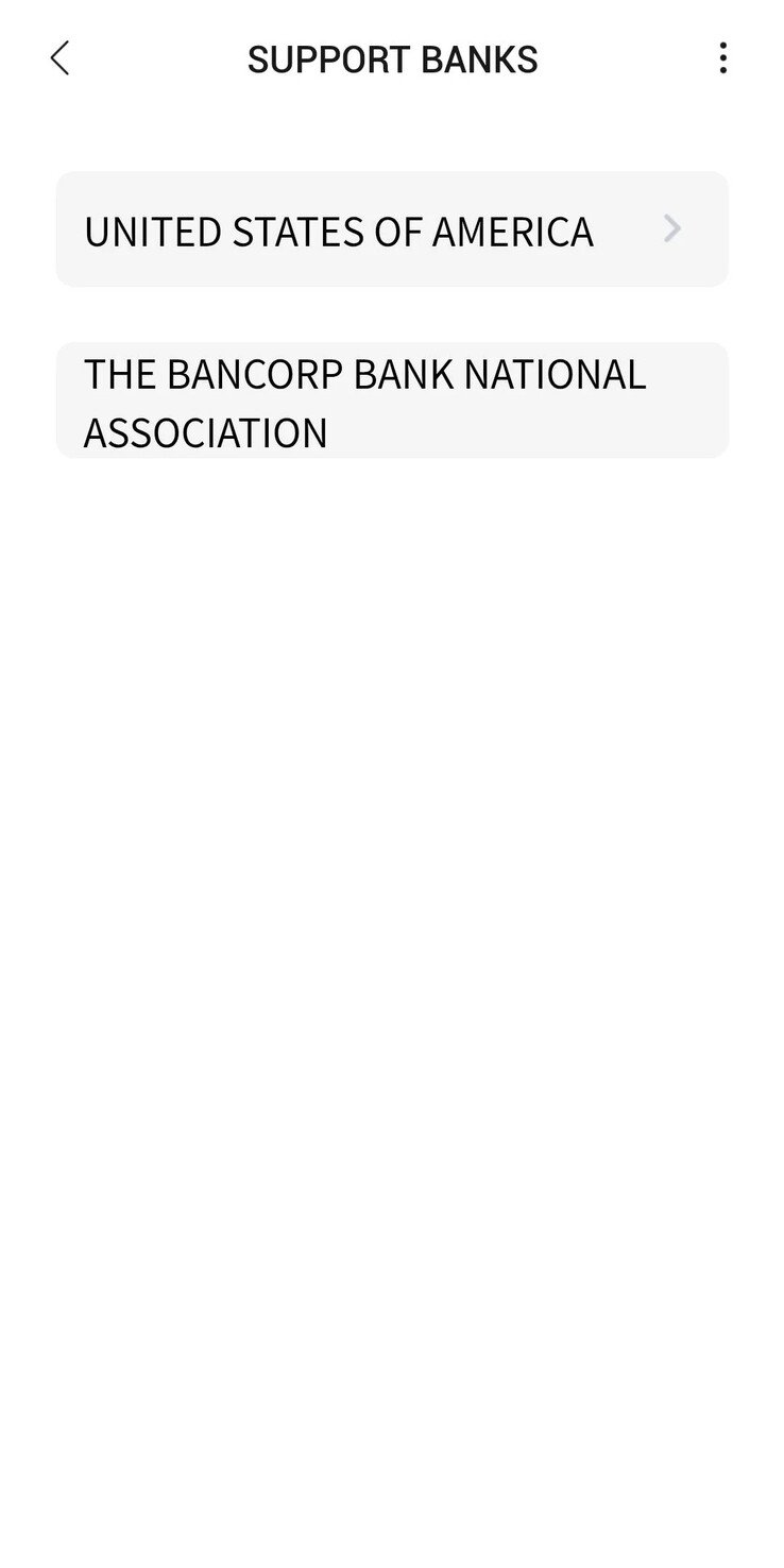 Zepp 应用程序截图,显示美国是 Zepp Pay 的支持地区。(图片来源:slimak131 via Reddit)