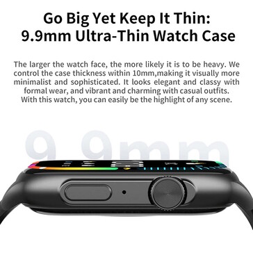 联想智能手表相当纤薄