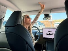 Model Y 标准版配备顶棚玻璃。(图片来源：Kim Java/YT）
