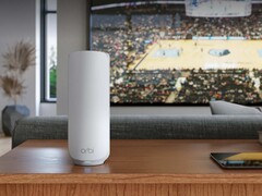 Orbi 370 WiFi 7 网状路由器和接入点的设计相当不起眼(图片来源:Netgear)