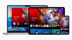 用户将能体验到新的游戏应用程序，图为 2025 年 7 月（图片来源：Apple)