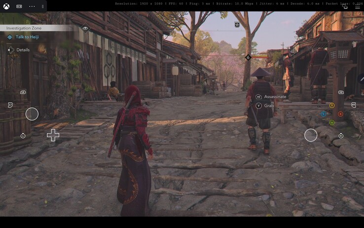 联想/Xbox 的组合意味着游戏感觉就像直接在游戏机上玩一样流畅。(图片来源：Darryl Linington - Notebookcheck）