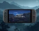 在 Switch 2 上播放《刺客信条：阴影》（图片来源：截图，刺客信条 YouTube，有编辑）