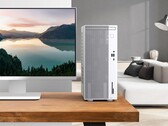 华硕 V500 迷你立式电脑采用笔记本处理器。(图片来源：华硕）
