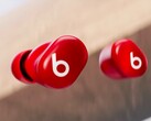 Beats Solo Buds 有四种颜色，包括红色。（图片：Apple)