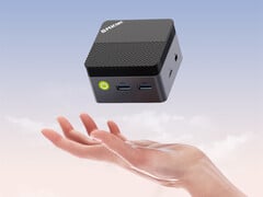 G5S在中国市场的起售价约为169美元。图为一张展示这款迷你电脑紧凑设计的宣传图。