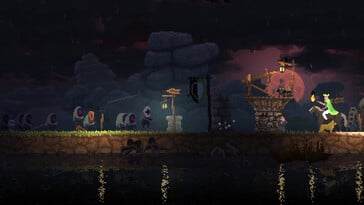 一张展示《Kingdom: New Lands》中敌人的图片。
