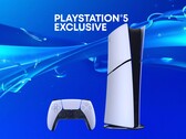 展示PlayStation独占游戏的横幅，背景为PS5主机