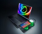 Razer 将两个 Qi 充电线圈装入笔记本电脑套筒中。
