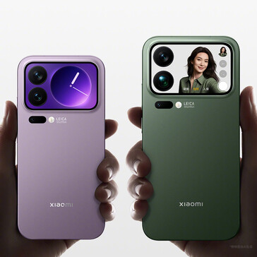 小米展示的 17 Pro 的两种配色（图片来源：小米）