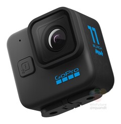 GoPro Hero 11 Black Mini缺乏任何显示屏。(来源：Roland Quandt/Winfuture)