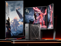 GODY 配备了 Ryzen 9 7940HX 和台式机 Radeon RX 7600XT。图:迷你 PC 的宣传图。(图片来源:Aoostar)