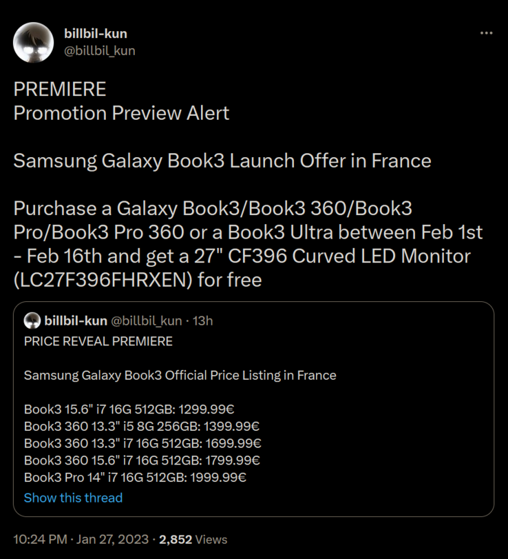 Galaxy 第三本书系列的预购奖金（图片来自Twitter上的Bilibilikun）。