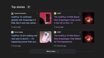 CNET 也简要报道了 11 月 13 日的发布日期。(图片来源：谷歌新闻源）