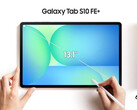 Galaxy Tab S10 FE+ 将配备 13.1 英寸显示屏。(图片来源：Evan Blass）